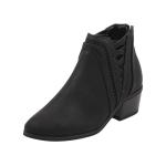 Vince Camuto Little/Big Girl's Pleun Ankle Boots Shoes - Black Synthetic - 13 M US Little Kid
