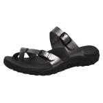 Skechers Women's Reggae Wishlist Strappy Flip Flops Sandals - Grey - 8 B(M) US