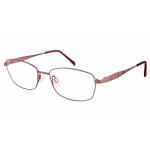 Aristar by Charmant Women's Eyeglasses AR16377 AR/16377 Full Rim Optical Frame - Wine   513 - Lens 54 Bridge 16 Temple 135mm
