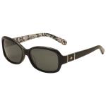 Kate Spade Women's Cheyenne/P/S Fashion Sunglasses - Black - Lens 55 Bridge 15 Temple 130mm