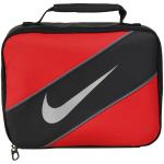 Nike Contrast Insulated Reflective Tote Lunch Bag - Red