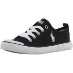 Polo Ralph Lauren Little/Big Boy's Camden Sneakers Shoes - Black - 13 M US Little Kid