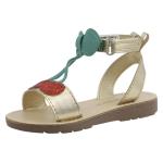 Carter's Toddler/Little Girl's Cherrie T Strap Sandals Shoes - Gold - 12 M US Little Kid