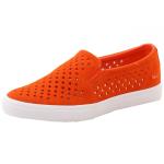Lacoste Women's Gazon 216 Fashion Slip On Sneakers Shoes - Orange - 8 B(M) US