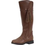 Sugar Little/Big Girl's Cannoli Over The Knee Boots Shoes - Cognac - 12 M US Little Kid
