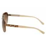 Guess Women's GU7282 GU/7282 Fashion Pilot Sunglasses - Rose Gold/Brown Grad  ROGLD 34 - Lens 59 Bridge 14 Temple 135mm