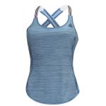 Adidas Women's Performer Strap Climalite Tank Top Shirt - Real Teal - X Large
