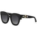 Gucci Women's GG0208S GG/0208/S Fashion Square Sunglasses - Black/Grey Gradient   001 - Lens 49 Bridge 28 Temple 140mm