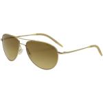 Oliver Peoples Women's Benedict OV1002S OV/1002/S Aviator Fashion Sunglasses - Gold Beige/Brown Grad Photochromic Lens   524251  - Lens 59 Bridge 16 Temple 130mm