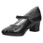 Nine West Little/Big Girl's Patrece Mary Janes Shoes - Black - 1 M US Little Kid