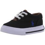 Polo Ralph Lauren Toddler/Little/Big Boy's Vaughn II Sneakers Shoes - Black - 11 M US Little Kid