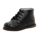Josmo Infant First Walker Fashion Lace Up Oxfords Shoes - Black Ostrich - 3 M US Infant