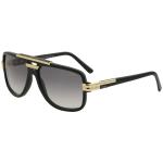 Cazal Legends Men's 8037 Retro Pilot Sunglasses - Black - Lens 61 Bridge 15 Temple 140mm