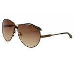 Roberto Cavalli Women's Passiflora 661S 661/S Fashion Pilot Sunglasses - Brown - 63 10 130mm
