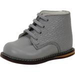 Josmo Infant First Walker Fashion Lace Up Oxfords Shoes - Gray Print Woven - 2.5 M US Infant