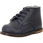 Josmo Infant First Walker Fashion Lace Up Oxfords Shoes - Navy Print Woven - 6.5 M US Toddler