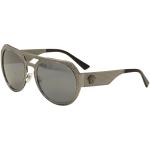 Versace Women's VE2175 VE/2175 Fashion Pilot Sunglasses - Grey - Lens 60 Bridge 17 Temple 140mm