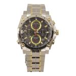 Bulova Men s Precisionist 98B228 Two Tone Silver Gold Chronograph Analog Watch
