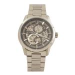 Bulova Men s Classic Sutton 96A208 Silver Skeleton Analog Watch