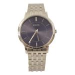 Bulova Men s Ultra Slim Classic 96A188 Silver Blue Analog Watch