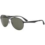 - Shiny Black Matte Black/Polarized Green   186/9A - Lens 59 Bridge 16 B 49.8 ED 65.0 Temple 145mm