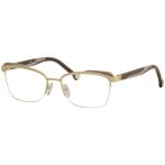 - Gold/Brown   08FE - Lens 53 Bridge 17 B 37 ED 58 Temple 135mm