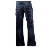 - Indigo; Sanded & Rusty - 38W x 32L