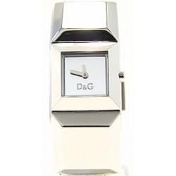 DOLCE   GABBANA DW0272 D G Dance Silver tone Leather Band Ladies Watch