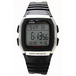 Casio W96H 1AV Watch Men s Digital Chronograph Black Resin Strap