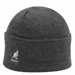 Kangol Men's Cuff Pull On Cap Beanie Hat (One Size Fits Most) - Dark Flannel - One Size Fits Most