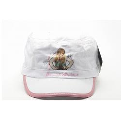 Disney Hannah Montana Girl's Cadet Hat Sz. 4 7 - White - 4 7