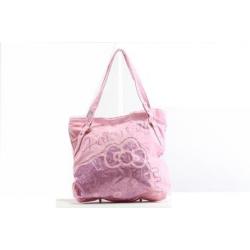Hello Kitty Girl's Tote Kitty Rocks Handbag - Pink - 14 H x 14 L x 2 W in