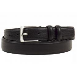 Florsheim Men's Genuine Italian Leather Belt - Black - 34