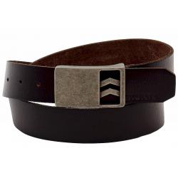 Kurtz Men's Patrick Fashion Buffalo Leather Belt - Brown - 38