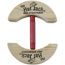 The Hat Jack Wooden Hat Stretcher & Maintainer (Made In USA) - Brown - Small   6 1/2 Through 7 1/8in