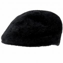 Kangol Men's Flat Cap K1485FA Shavora 575 Hat - Black - Large