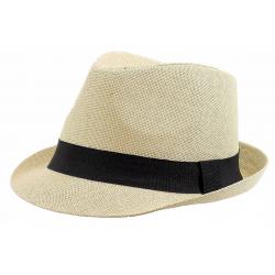 Henschel Men's 3096 Linen Loo Fedora Hat - Beige - Extra Large