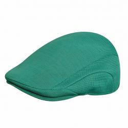 Kangol Men's Tropic 507 Flat Cap Hat - Green - Large