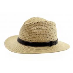 Scala Classico Men's Fashion Toyo Braid Safari Hat - Brown - X Large