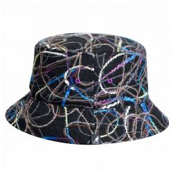 Kangol Men's Crayon Fashion Bucket Hat - Black - Medium