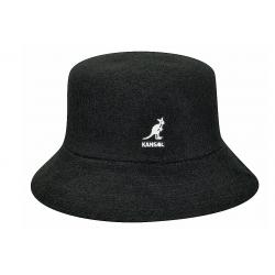 Kangol Men's Bermuda Bucket Cap Hat - Black - Small