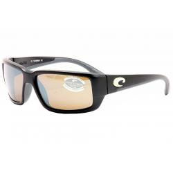 Costa Del Mar Men's Fantail Polarized Sunglasses - Black/580G Silver