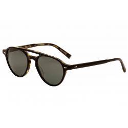 John Varvatos Men's V603 V/603 Fashion Pilot Sunglasses - Black - Lens 54 Bridge 19 Temple 150mm