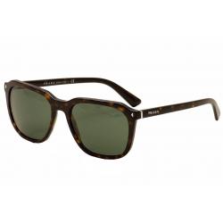 Prada Men's Journal SPR02R SPR/02R Fashion Sunglasses - Havana/Grey Green Grad 2AU 3O1 - Medium Fit
