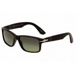 Persol Men's 3154S 3154/S Sunglasses - Black/Silver/Dark Grey Gradient   1041/71 - Lens 58 Bridge 16 Temple 145mm