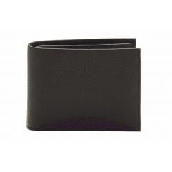 Hugo Boss Men's Tyros Leather Bi Fold Wallet - Black