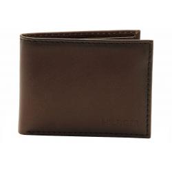 Tommy Hilfiger Men's Passcase Genuine Leather Billfold Wallet - Brown - 4.25 x 3.5 in
