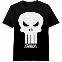 Marvel Men's The Punisher 100% Cotton Black T Shirt ST# V0050MS - Black - Large