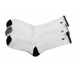 Polo Ralph Lauren Men's 821004PK 3 Pair Classic Sport Socks - White - Sock Sz. 10 13; Fits Shoe 6 12