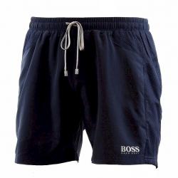 Hugo Boss Men's Whalefish Trunk Shorts Swimwear - Blue - Medium